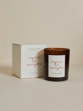 Cypress and Eucalyptus Scented Candle by Plum & Ashby